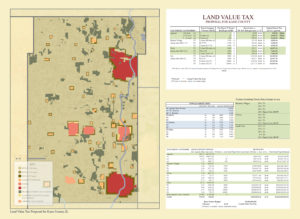 Kane County Land Value Tax (LVT) map